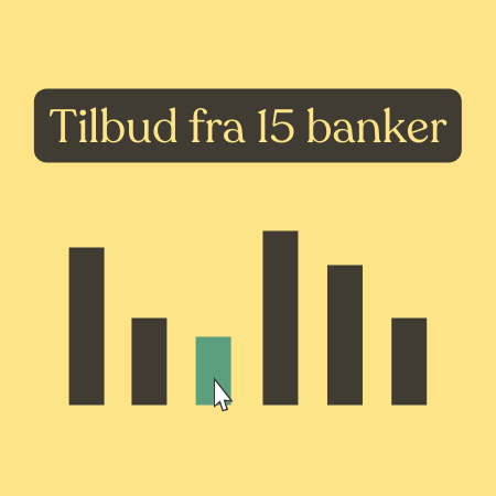 Grafik, der viser man skal sammenligne lån